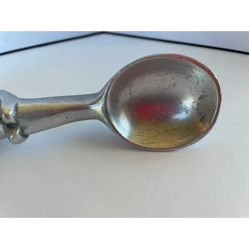 Mariposa Ice Cream Scoop Silver Good Vintage 1990 Figural Rabbit Bunny Handle